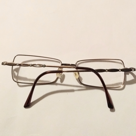 GENNY Vintage Italian Unique Women's Eyeglass Frameyl - Picture 3 of 16